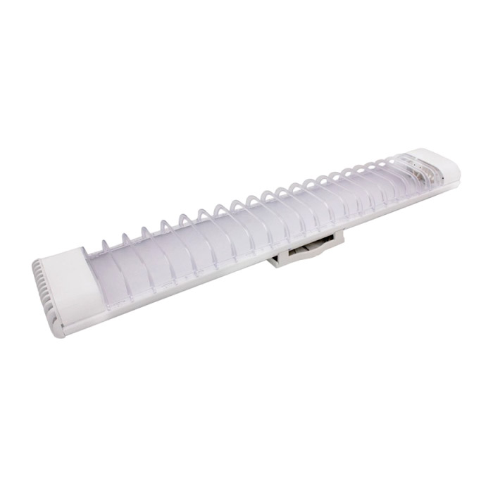 LUMINARIA ALETADA PARA TUBOLED 2X18W BC BH Líder Distribuidora
